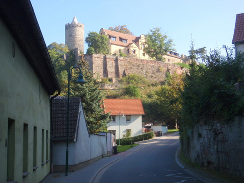 Village of Sch&ouml;neburg and Schloss Sch&ouml;neburg.